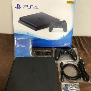 値下げ応じます【ほぼ新品】PS4 CUH-2200A ※高速LANケーブル付き