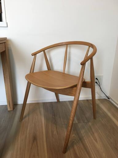 TRUNK（トランク）ダイニングチェア DC1　デザインチェア 木製　新品