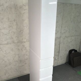 (商談中)【新品】 ☆鏡面すきま収納庫☆【訳あり特価品】