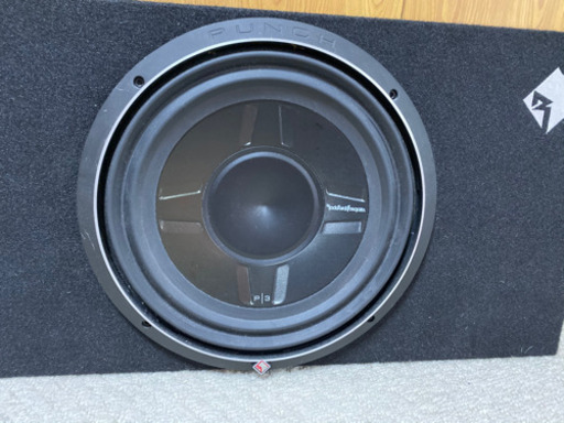 rockford 薄型サブウーファー (30cm) p3s 1×12