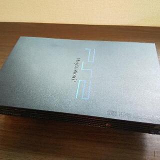 SONY ソニーPS2本体セットSCPH-30000　ブラックA　電源コード/AVケーブル/メモリーカード/コントローラー付属の画像