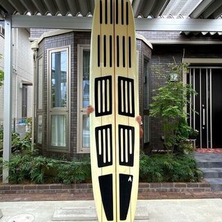 ロングボード（9.6f）+フィン+リーシュ+ハードケース 今すぐ