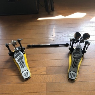 ドラム　ツインペダル　メイペックス