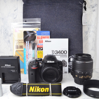 超極上○S数2567○Bluetooth内蔵○2416万画素○ニコン D3400