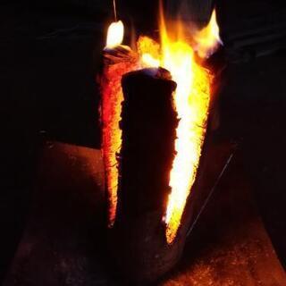 広葉樹コナラのスウェーデントーチ！茨城県潮来市。の画像