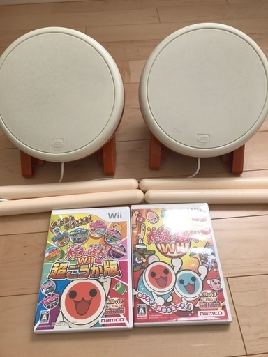 Wiiソフト　太鼓の達人セット