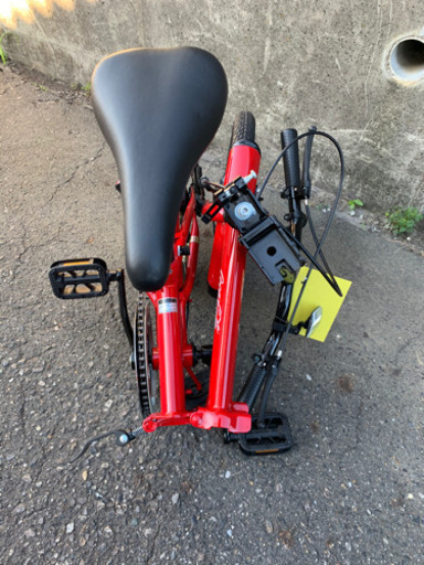 コカ・コーラ★折畳自転車★新品★防犯登録料込