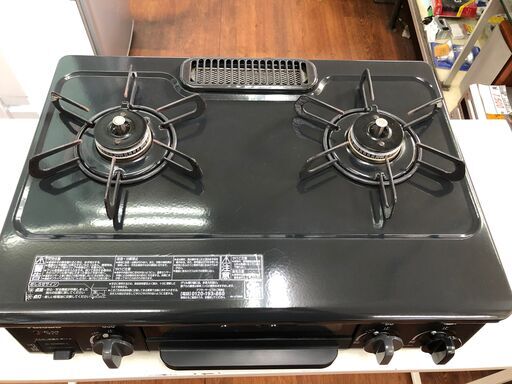 【リサイクルショップどりーむ天保山店】3279　ガスコンロ　ガステーブル　パロマ　IC-N36BS-L　都市ガス用　2017年製【3ヶ