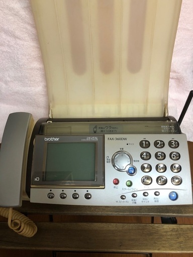 brother  FAX電話機　子機2個付き