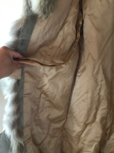 レディースコート　毛皮　防寒