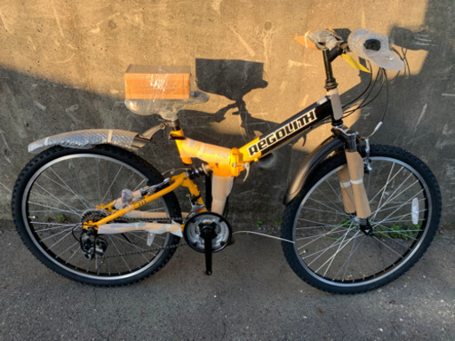 折畳マウンテンバイク★新品★防犯録料込