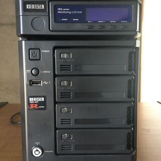 IOdataのNAS・HDL-GTR4.0+HDR-GT/LCD