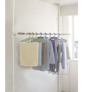 突っ張り物干し竿　伸縮式の画像