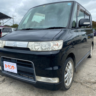 車検令和4年10月 タントカスタムRS ターボ モモステ 社外マ...