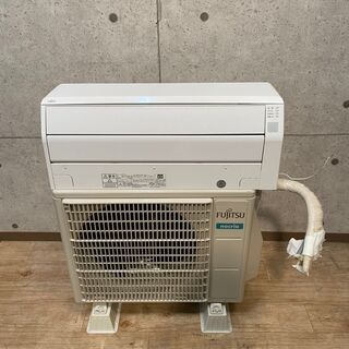 8*111 美品★富士通 ルームエアコン AS-C22K-W インバーター冷暖房エアコン ノクリア  Cシリーズ 主に6畳用 2020年製 