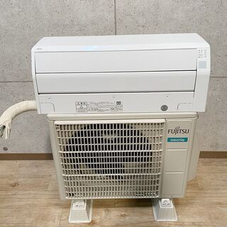 8*110 美品★富士通 ルームエアコン AS-C22K-W インバーター冷暖房エアコン ノクリア  Cシリーズ 主に6畳用 2020年製