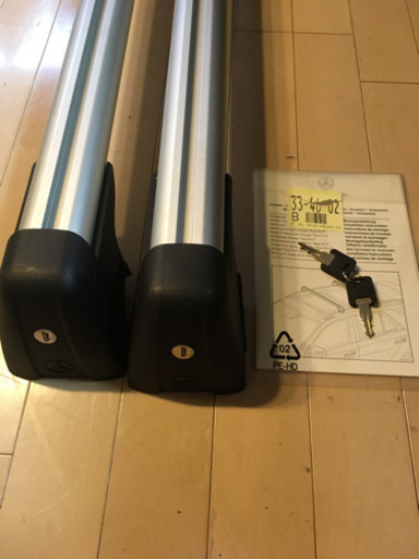 メルセデスベンツ純正ベーシックキャリア　ML(W166)用