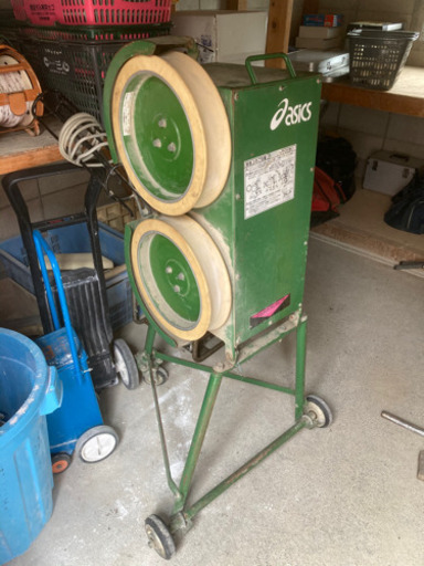 ピッチングマシーン　発電機　軟式