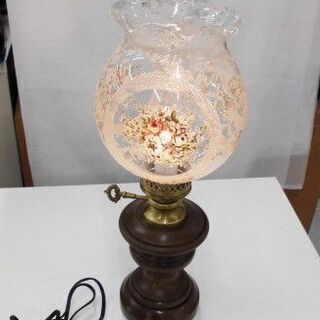 テーブルライト イタリア製 アンティーク風 直径35×高さ41㎝ スタンドライト 苫小牧西店 