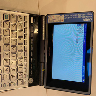 電子辞書 シャープ　中日、日中辞典付きの画像