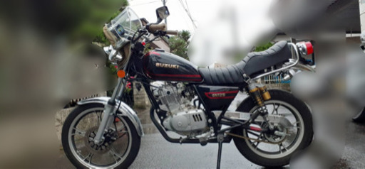 GN125H 風防.サンパチテール仕様