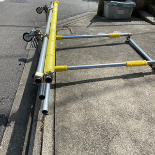 引き取り限定☆ボート収納トレーラーの画像