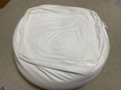 無印良品　体にフィットするソファカバーセット　ビーズクッション