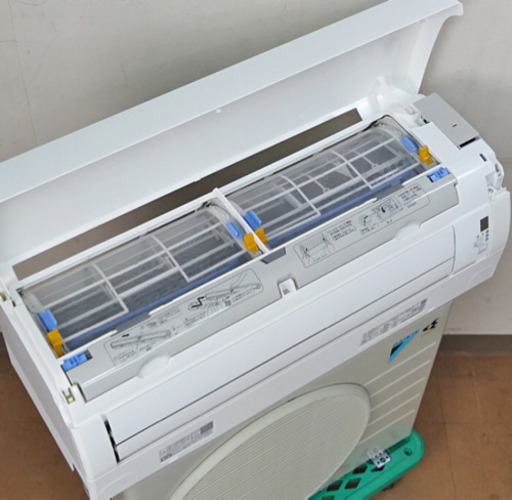 【取引完了】【取付工事費込み】2020年製　DAIKIN【AN22WFS-W】ダイキン  風ないス運転 ストリーマ空気清浄 フィルター自動掃除機能搭載 ルームエアコン おもに6畳用 中古品