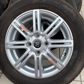 タイヤ、アルミ付き！14インチ.4本セットの画像
