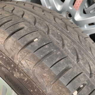 タイヤ、アルミ付き！14インチ.4本セットの画像