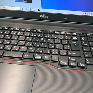 【超美品】Fujitsu『富士通』 ノートパソコン Win10 最新office2019付属 管理No39『基本送料無料』の画像
