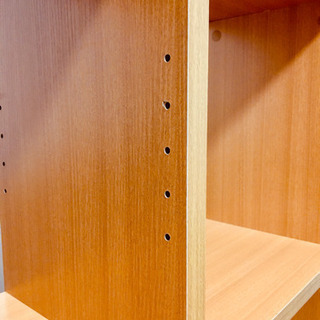 オープンラック ウッドシェルフ 仕切り棚 パーテーション ⭐︎ カラーボックス サイズの画像