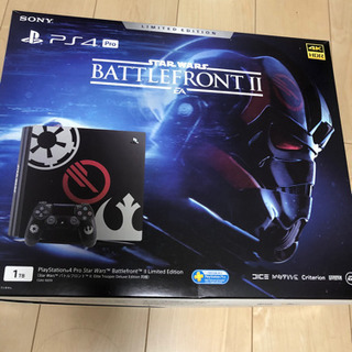 限定版PS4 Pro STAR WARS LIMITED EDITION 2TB sshdの画像