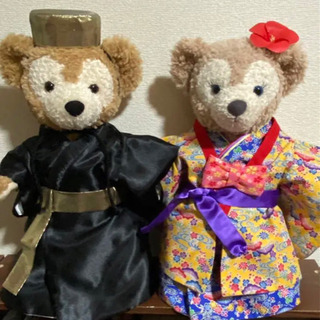 ダッフィー&シェリーメイ 沖縄琉装の衣装セット