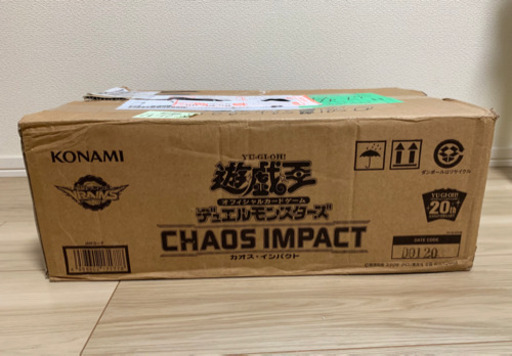 値下げ！【遊戯王】カオスインパクト_アジア版 1 BOX