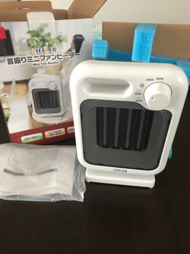 首振りミニファンヒーター【美品】