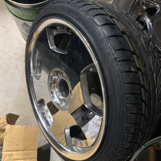 work ユーロラインDH メッキホイール18インチ