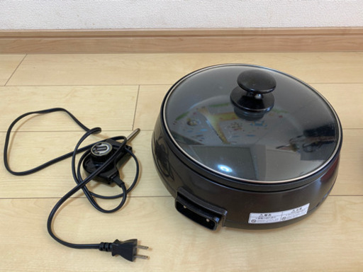 電気グリル鍋、電気保温プレート2点セット
