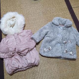 冬　ベビー服　コード　2枚　女の子