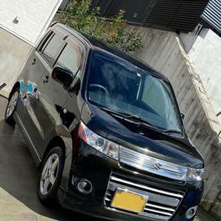 値下げ！！ワゴンRスティングレー　黒　１２月まで車検ありますの画像