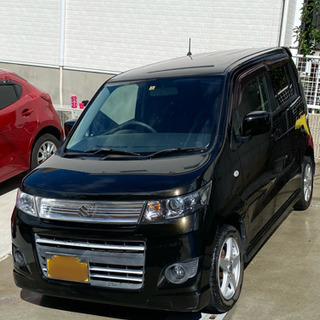 値下げ！！ワゴンRスティングレー　黒　１２月まで車検ありますの画像