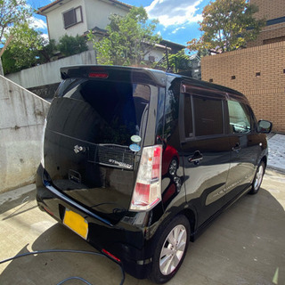 値下げ！！ワゴンRスティングレー　黒　１２月まで車検ありますの画像