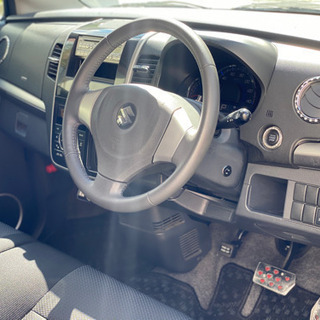 値下げ！！ワゴンRスティングレー　黒　１２月まで車検ありますの画像