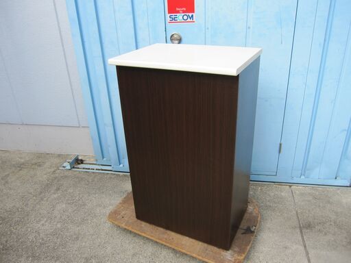 受付カウンター　インフォメーションカウンター　W600　木目