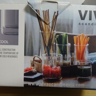 VIVA　Scandinavia　未使用ダブルウォールグラス2個セットの画像