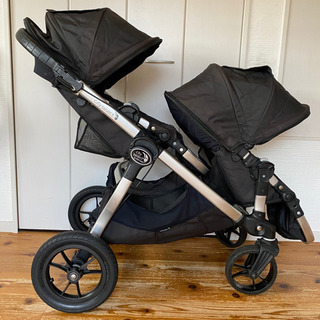 ベビージョガー　シティセレクト　２人用　折りたたみ　ベビーカー　ブラック シティセレクト ベビージョガーbaby jogger 2人乗り