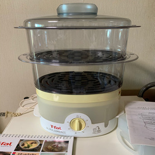 【中古】スチームクッカー T-faL 蒸し器