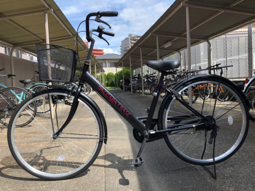 自転車 黒 【お話中】