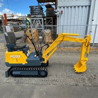 コマツ PC03-1 マイクロミニ油圧ショベル ユンボ バックホー 建設機械