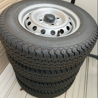 取引中 軽トラ 軽貨物 タイヤホイール 新車外し